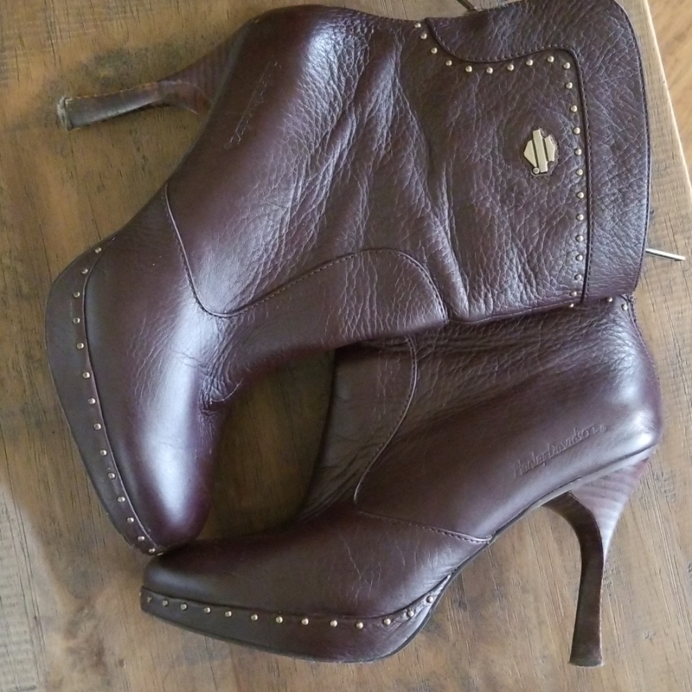 Harley's Davidson Leather Boots